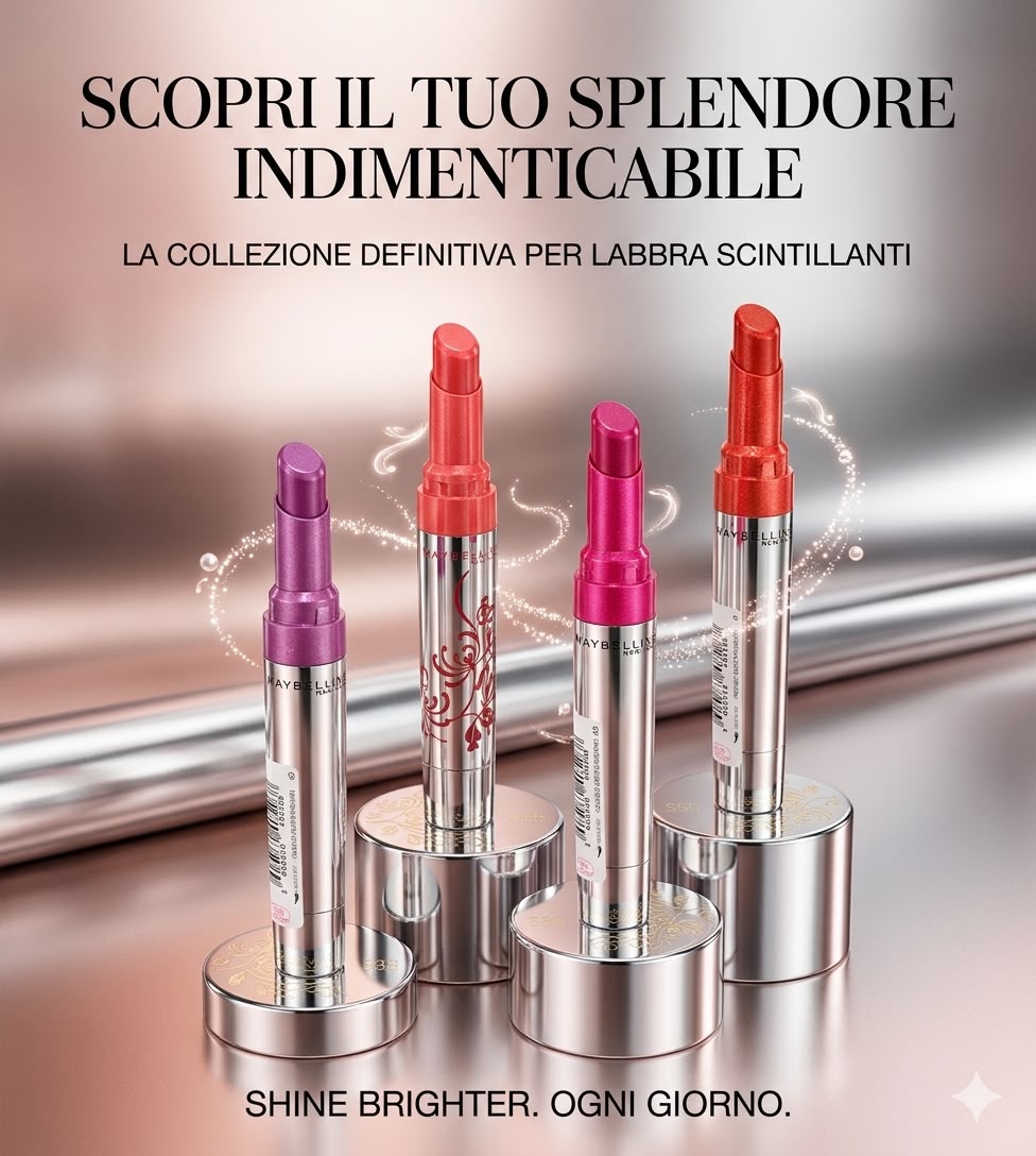 Maybelline New York – Rossetto Shine Brighter Collection